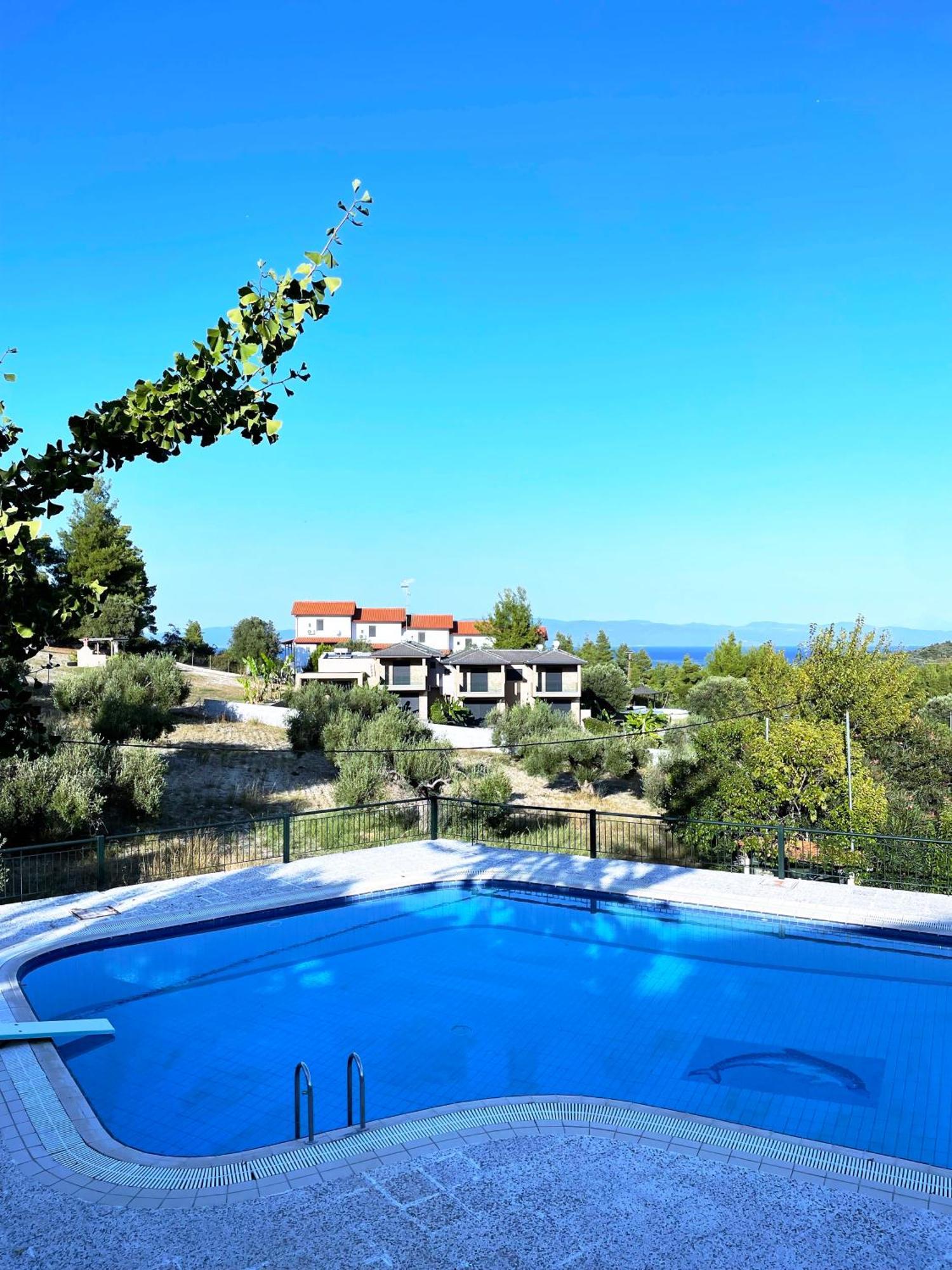 Mikael Pool Villa Палиури Экстерьер фото