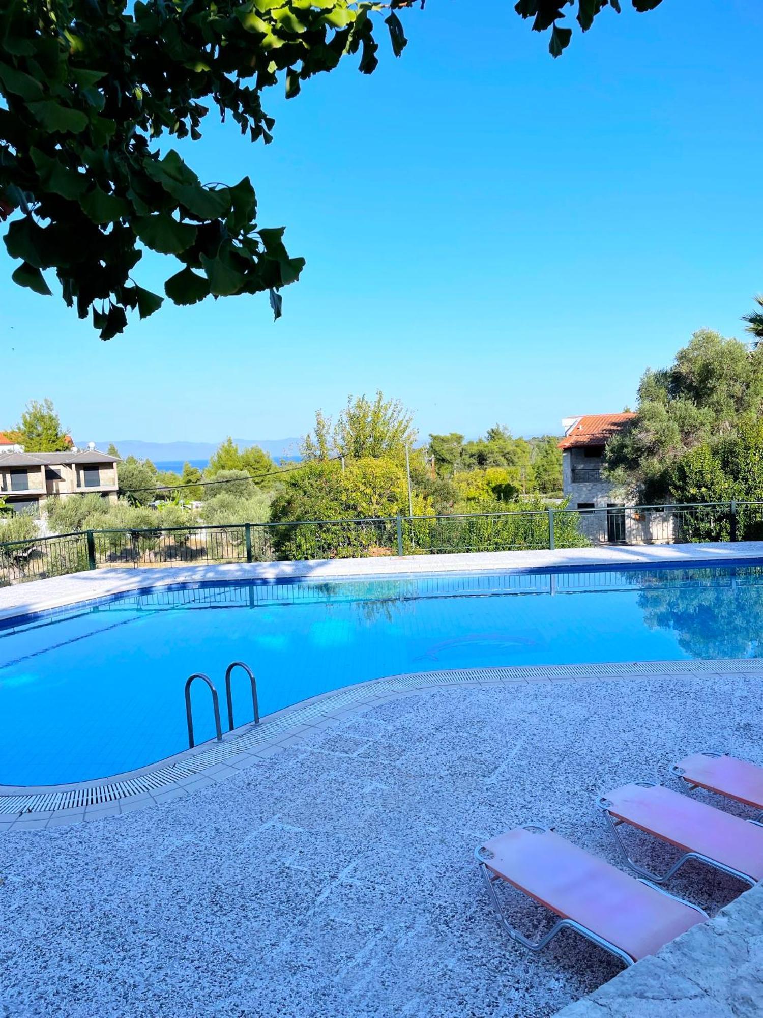 Mikael Pool Villa Палиури Экстерьер фото